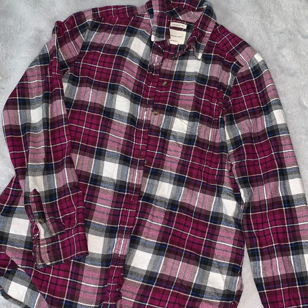 AE plaid flannel
